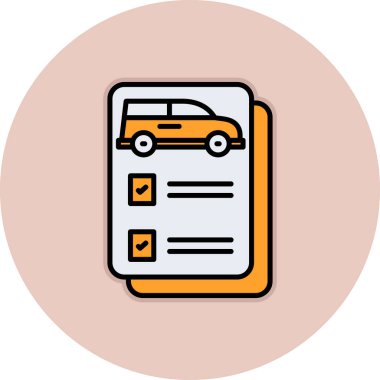 - Araba. Web simgesi basit illüstrasyon