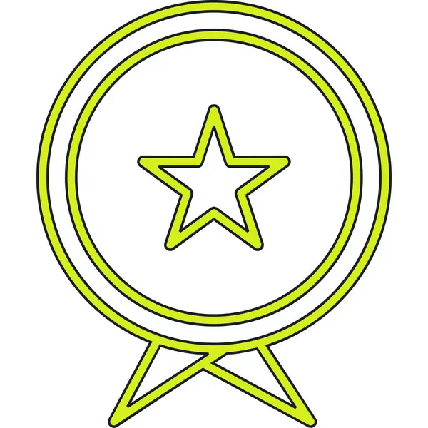 yıldız simgesi vektör illüstrasyonu