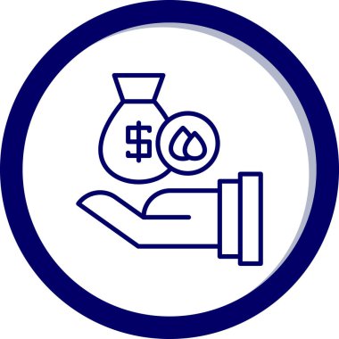 para simgesi, vektör illüstrasyonu