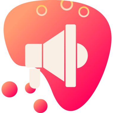 mikrofon simgesi vektör illüstrasyonu