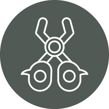 Benzersiz dron vektör simgesi