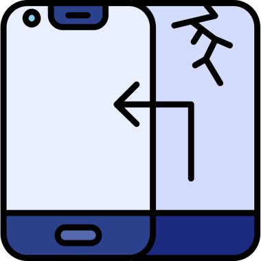 cep telefonu web simgesi basit tasarım