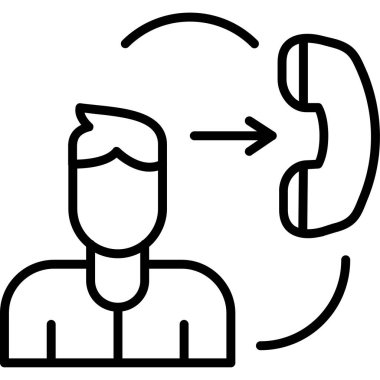 çağrı merkezi müşteri simgesi