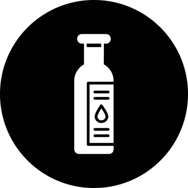 şişe simgesi vektör illüstrasyonu