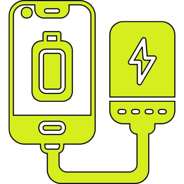 Akıllı telefon simgesi. vektör illüstrasyonu