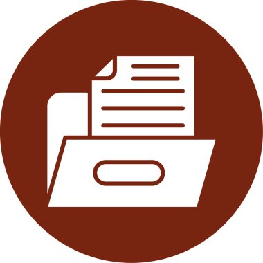 Vektör belgesi Simge illüstrasyonu