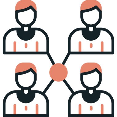 grup çalışması insan simgesi