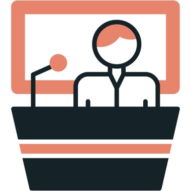 iş simgesi vektör illüstrasyonu