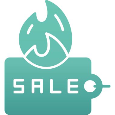 Düz biçimli fiyat etiketi simgesi