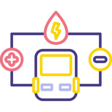 seo modern simgesinin vektör illüstrasyonu