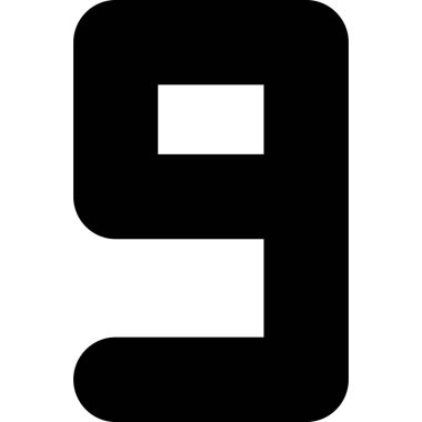 6 numaralı simge tasarım şablonu