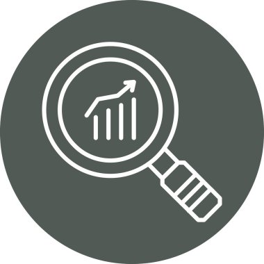 seo modern simgesinin vektör illüstrasyonu