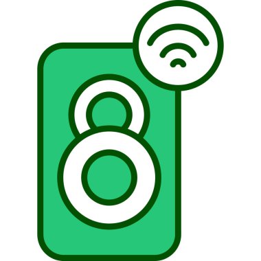 wifi simgesi vektör illüstrasyonu