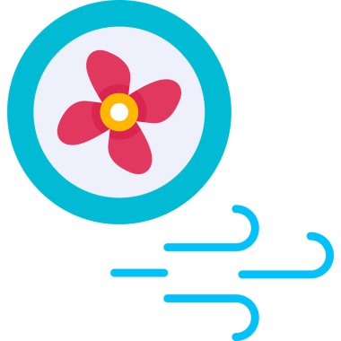 Çiçek. Web simgesi basit illüstrasyon