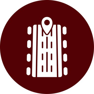 Benzersiz otel vektör simgesi