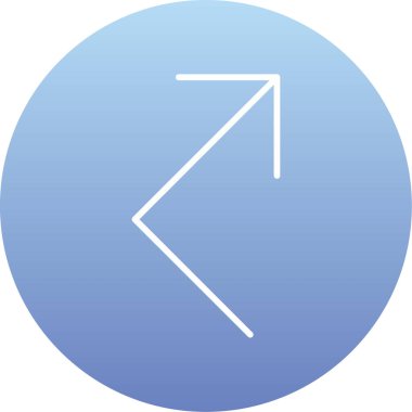 ok simgesi vektör illüstrasyonu