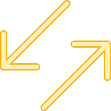 Ok. Web simgesi basit illüstrasyon