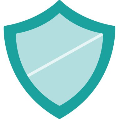 kalkan koruma vektörü simgesi