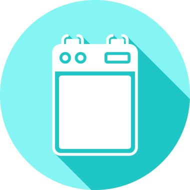 pil simgesi, vektör illüstrasyonu