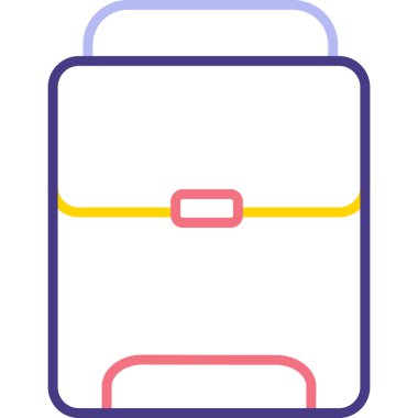 kitap web simgesi basit illüstrasyon