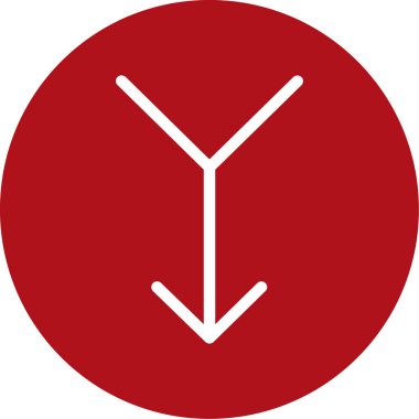 Ok simgesi simgesi tasarımı