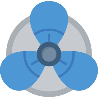 fan simgesi vektör illüstrasyonu