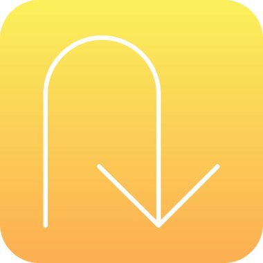 ok yönü simgesi doldurulmuş - taslak biçimi