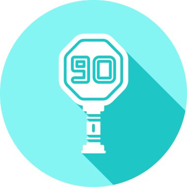 Yeşil çizgi, ampul simgesini beyaz arkaplanda izole etti. Ampul, yanan ampulle aydınlatıldı. Ampul. vektör illüstrasyonu