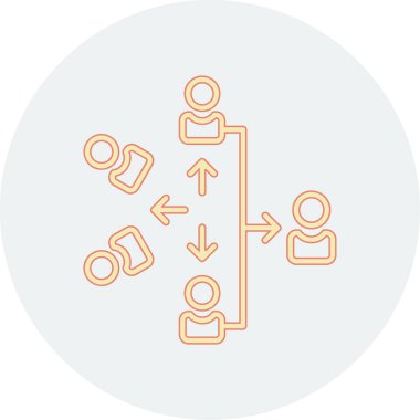 Sosyal ağ simge vektör çizim grafik tasarım