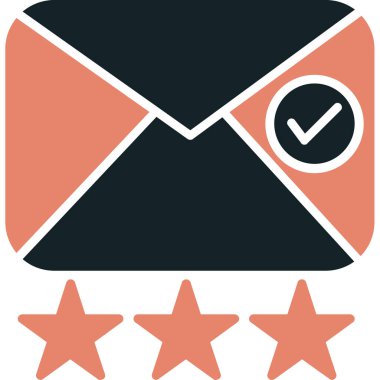 Geri besleme vektör simgesi modern illüstrasyon