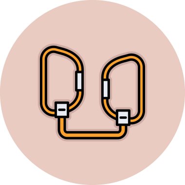 Bir simgenin vektör illüstrasyonu