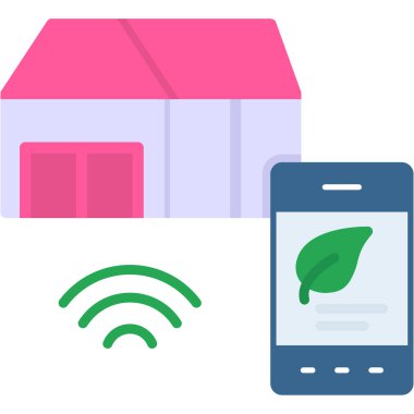 ev akıllı ev simgesi