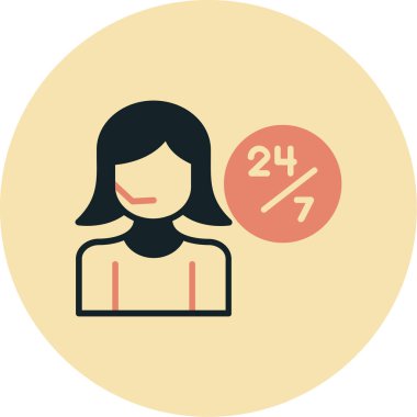 Dizüstü bilgisayarı olan bir kadının vektör çizimi