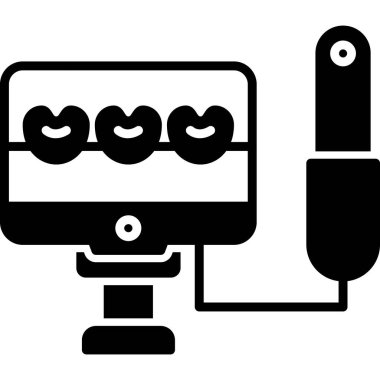 bilgisayar simgesi vektör illüstrasyonu