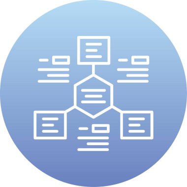 Seo simgesinin vektör illüstrasyonu