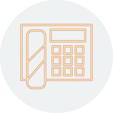 hesap makinesi düz simgesi, vektör illüstrasyonu, pazar konsepti