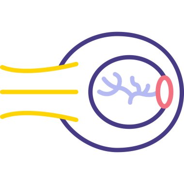 Bir insan simgesinin vektör illüstrasyonu