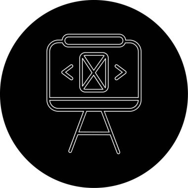 seo modern simgesinin vektör illüstrasyonu