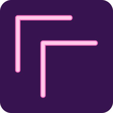 bayrak ikonu vektör illüstrasyonu