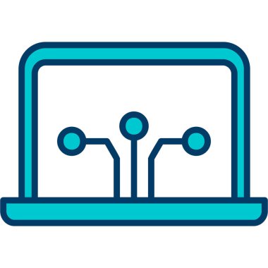 ağ paylaşım simgesi çizimi