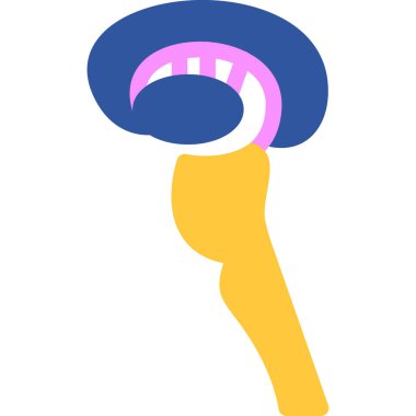 - Şeker. Web simgesi basit illüstrasyon