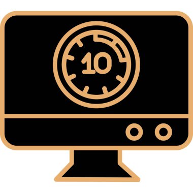 Modern b 'nin vektör gösterimi simgesiz saat