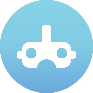 Modern bir simgenin vektör illüstrasyonu