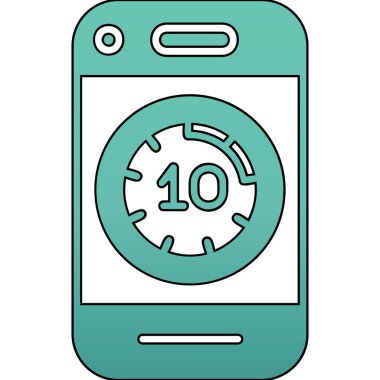 akıllı telefon numara 10 simge, özet biçimi