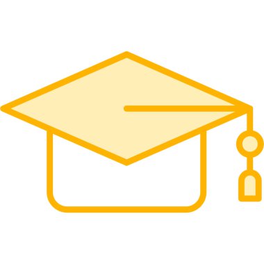 Modern eğitim ikonunun vektör illüstrasyonu