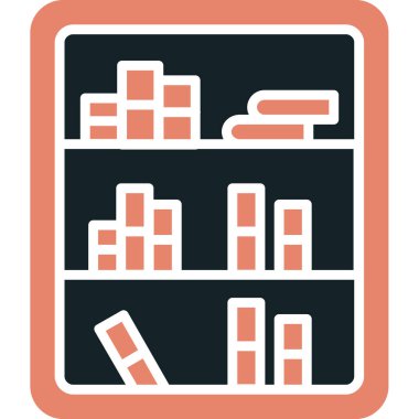 Bina. Web simgesi basit illüstrasyon