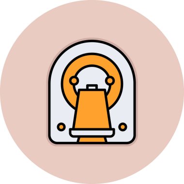 Çan simgesi vektör illüstrasyonu