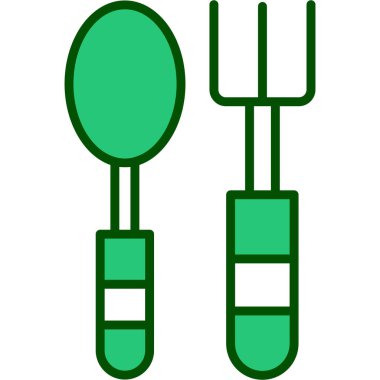 Yeşil ve beyaz arkaplanın vektör çizimi