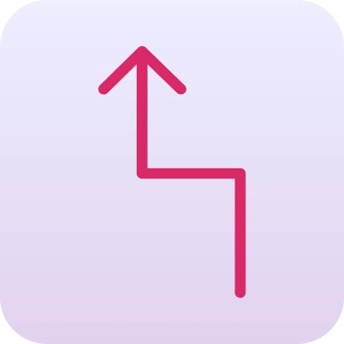 ok simgesi, vektör illüstrasyonu