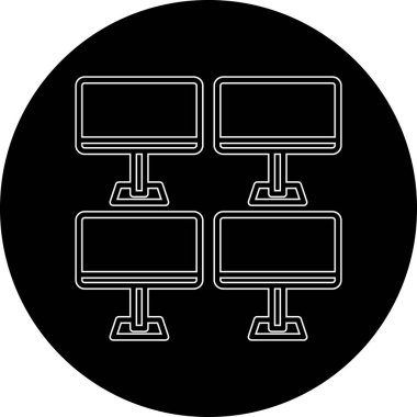 Modern b 'nin vektör illüstrasyonu eksik simgesi